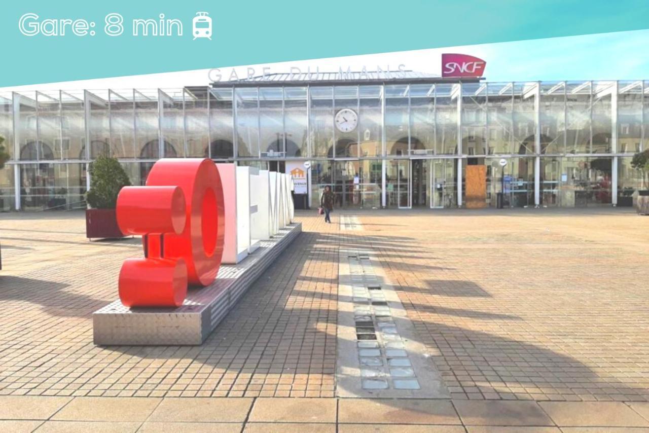 Gracy Studio - Centre Ville - Tramway - Wifi เลอม็องส์ ภายนอก รูปภาพ